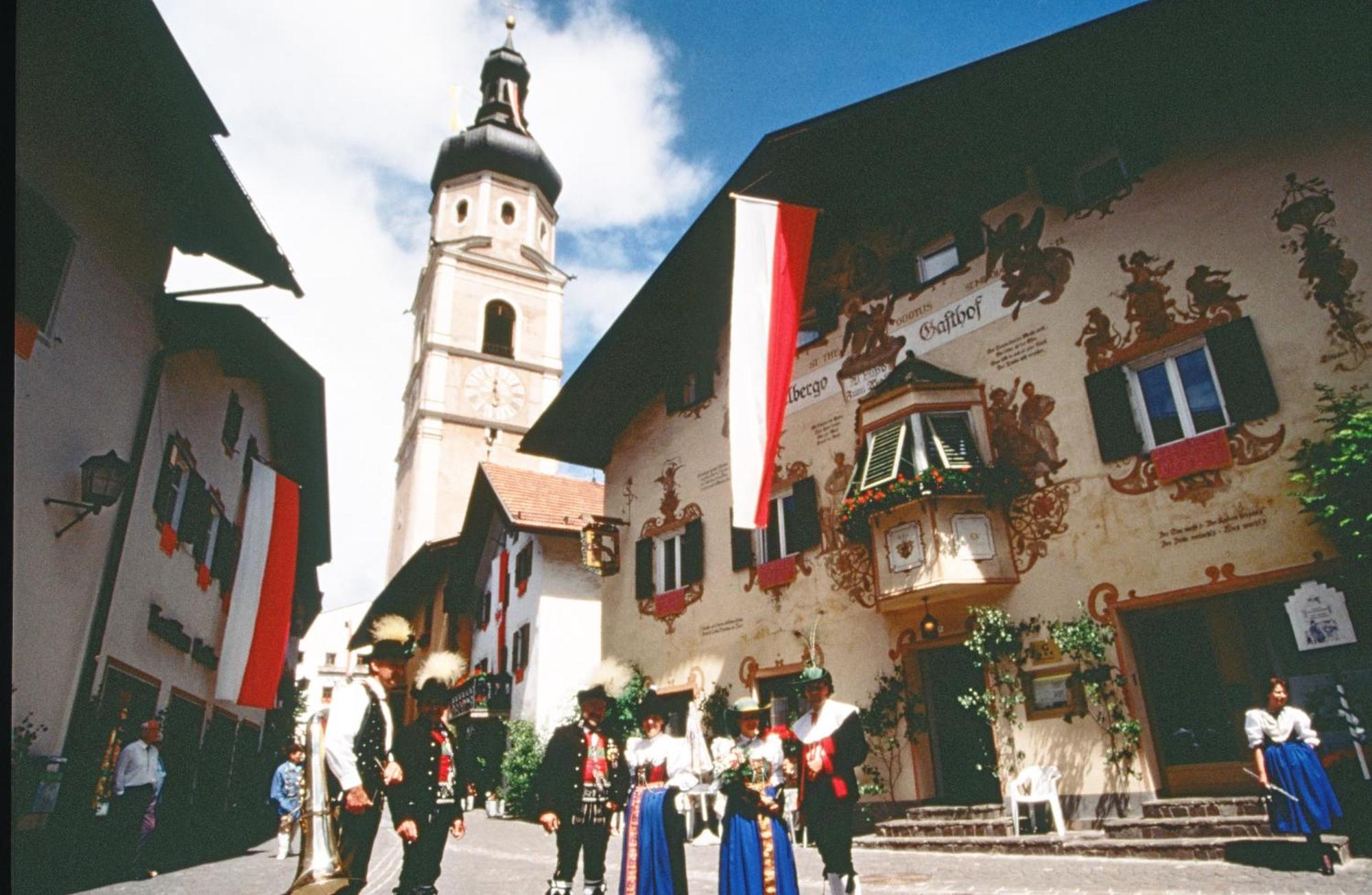 Hotel Zum Wolf Castelrotto Kültér fotó